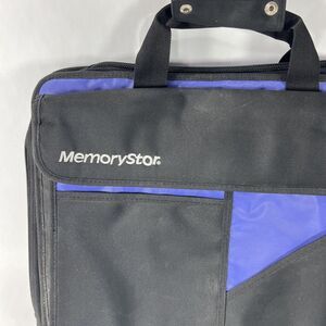 MemoryStor Scrap‎ Booking Bag Multicompartment Black